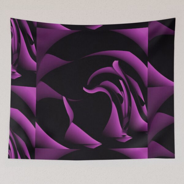 Item preview, Curvilinear Project No. 265 ( purple motion ) designed and sold by CurvilinearArt.