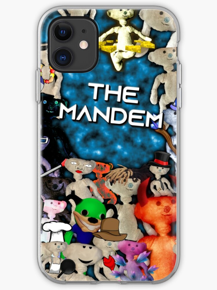 The Mandem Bear Iphone Case Cover By Cheedaman Redbubble - b o b roblox bear