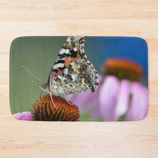 Item preview, Butterfly and Echinacea designed and sold by Maureen Zaharie.
