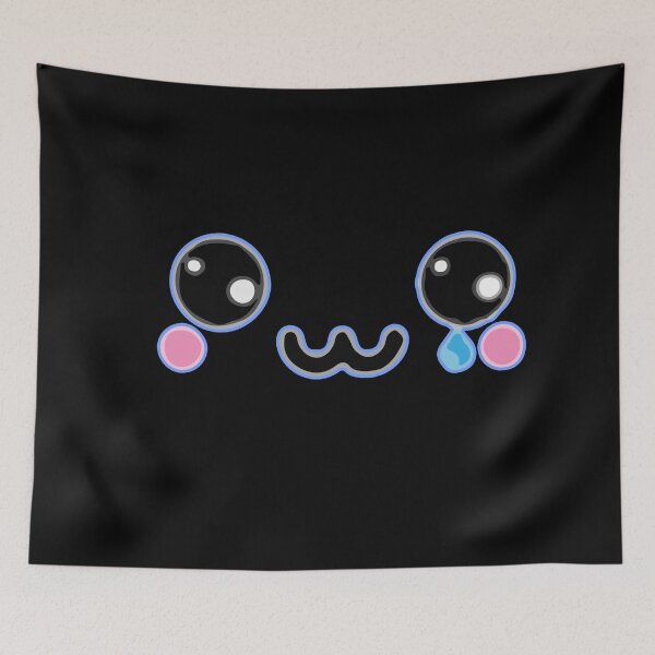Item preview, Kawaii cute sad teary face designed and sold by Kam-designs.