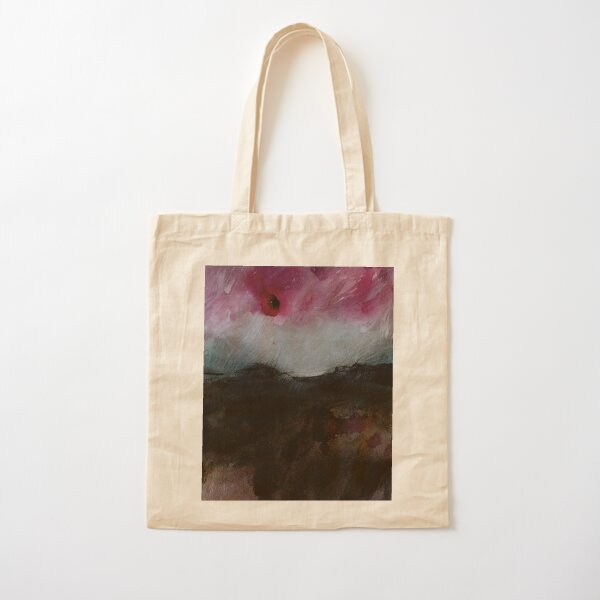 Storm Over the Dark Peak I - Peak District Landscape, Derbyshire art Cotton Tote Bag
