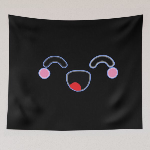Item preview, Kawaii cute closed eye happy face designed and sold by Kam-designs.