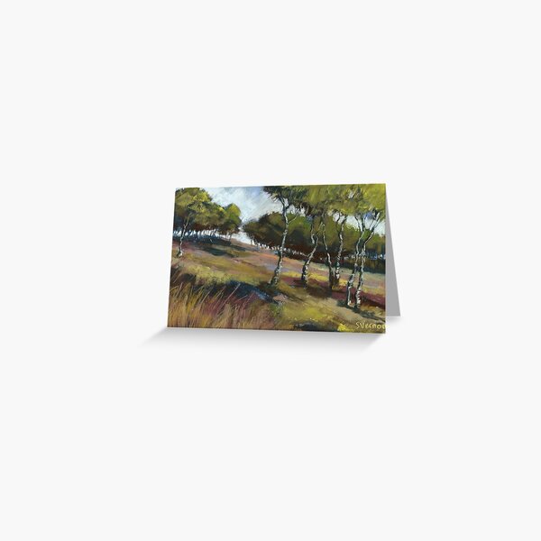Birch Trees, Hathersage Moor Greeting Card