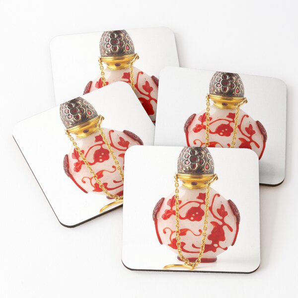 Item preview, Antique glass overlay snuff bottle designed and sold by mzphoto.