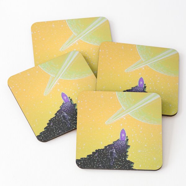 Where the Wild Rings Are Coasters (Set of 4)