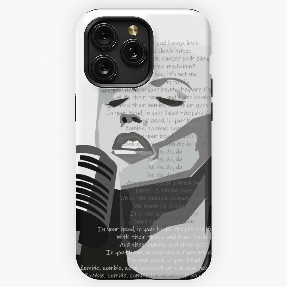 Dolores O'Riordan. Zombie Lyrics | iPad Case & Skin