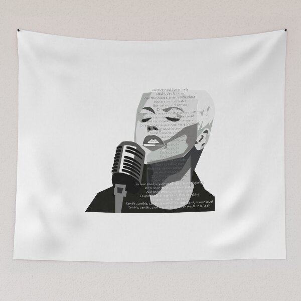 Item preview, Dolores O'Riordan. Zombie Lyrics designed and sold by HeardUWereDead.