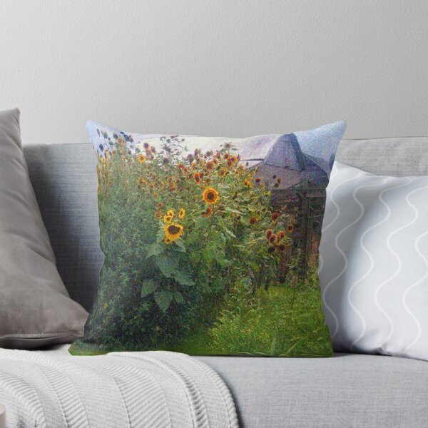 Item preview, Sunflowers Overgrow the Barn designed and sold by Crayle.