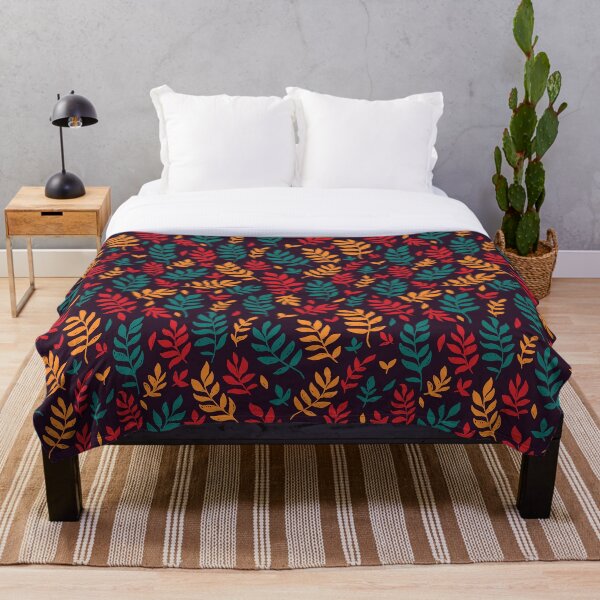 Item preview, Autumn colorfull leaves seamless pattern.  designed and sold by Kizuneko.