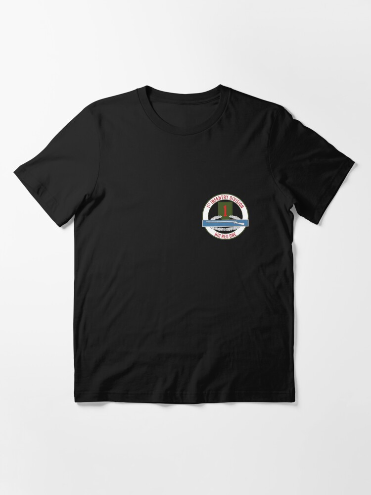 Alternate view of 1st Infantry CIB Big Red One Essential T-Shirt
