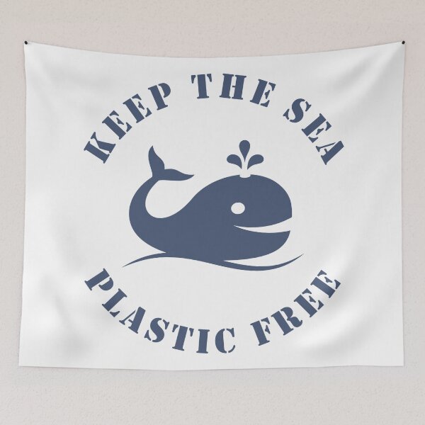 Item preview, Keep The Sea Plastic Free designed and sold by PoshJocks.