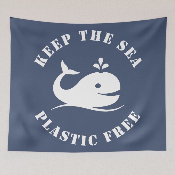 Item preview, Keep The Sea Plastic Free designed and sold by PoshJocks.