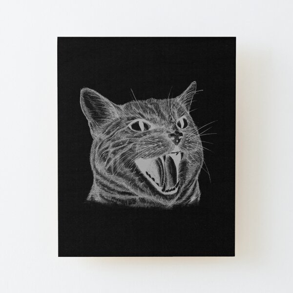 Passion Wood Mounted Print