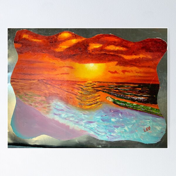 Item preview, Red sunset designed and sold by Brandy Vasquez.
