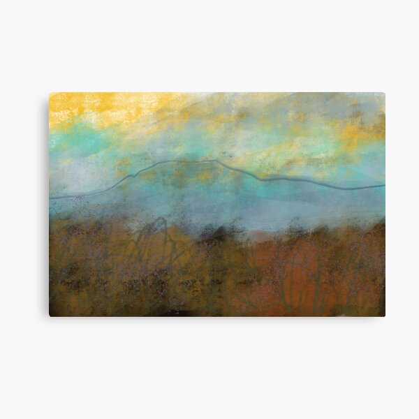 Higger Tor in Autumn - Peak District landscape Canvas Print