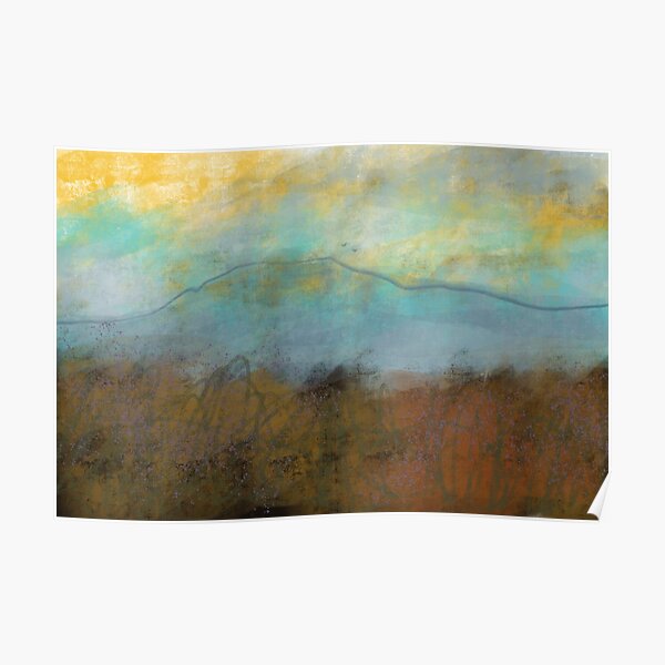 Higger Tor in Autumn - Peak District landscape Poster