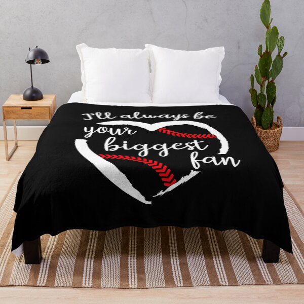 Item preview, Mom Baseball Quote Heart Always Biggest Fan Family Support design designed and sold by CreatedByHeidi.