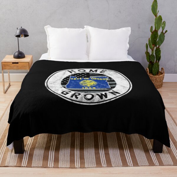 Item preview, Oregon Native Home Grown Quote State American Flag Pride OR design designed and sold by CreatedByHeidi.