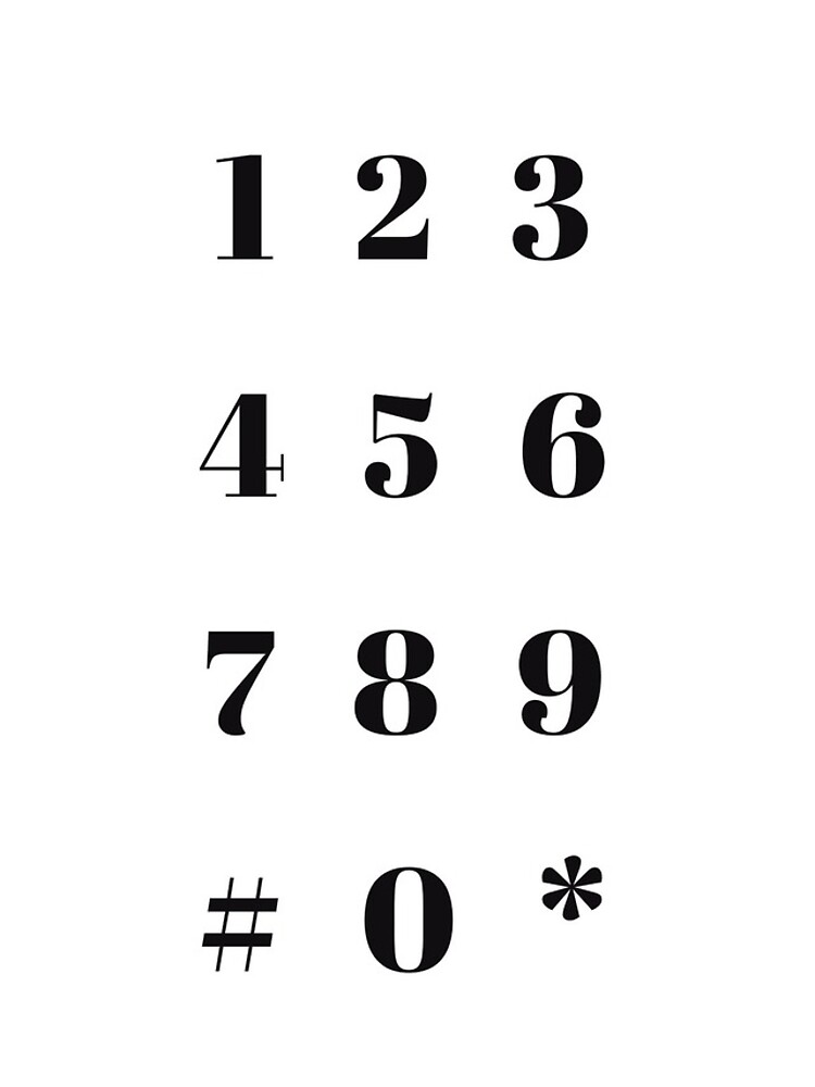 Thumbnail 5 of 5, iPhone Case, Numbers code designed and sold by Anma-H.