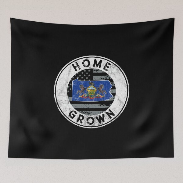 Item preview, Pennsylvania Native Home Grown State American Flag Pride Premium design designed and sold by CreatedByHeidi.