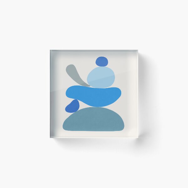 Item preview, Blue Scoop // Abstract designed and sold by The Wellington Boot.