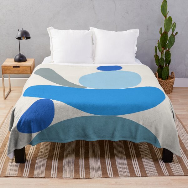Item preview, Blue Scoop // Abstract designed and sold by The Wellington Boot.