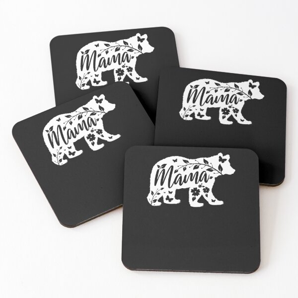 Item preview, Floral Mama Bear Mama Bear Mom Mama Bear, Mom Life Gift for Mom, Mom Graphic FT216 designed and sold by MentDesigns.
