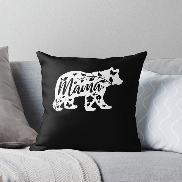 Item preview, Floral Mama Bear Mama Bear Mom Mama Bear, Mom Life Gift for Mom, Mom Graphic FT216 designed and sold by MentDesigns.