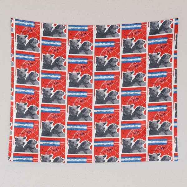 Item preview, 1960 Space Dogs Strelka and Belka designed and sold by historicimage.