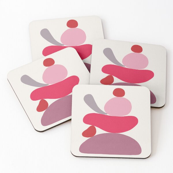 Item preview, Scoop // Abstract in Pink designed and sold by The Wellington Boot.