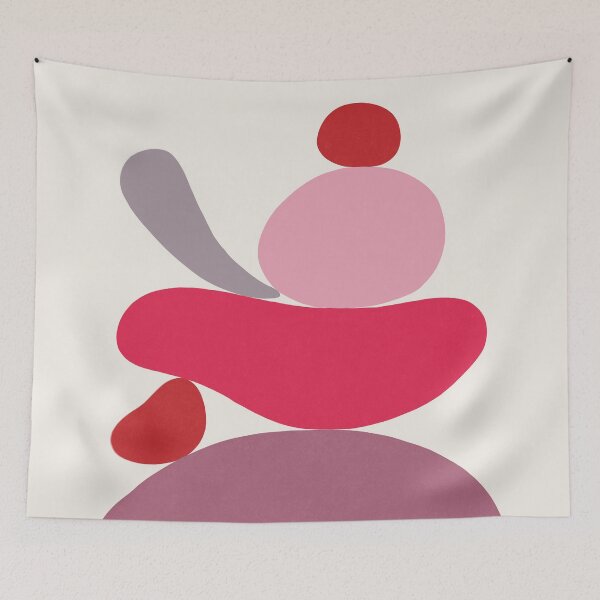 Item preview, Scoop // Abstract in Pink designed and sold by The Wellington Boot.