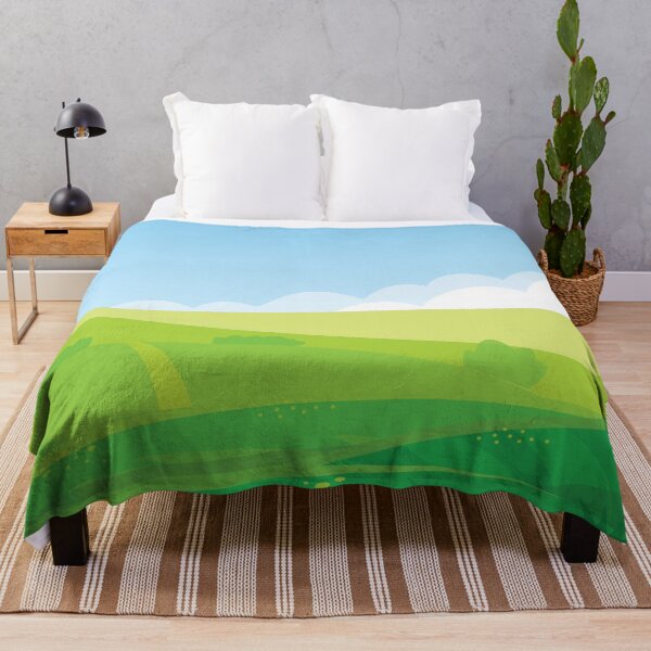 Item preview, Landscape - Meadow Hills and Sky designed and sold by Logic72.