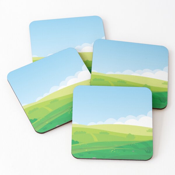 Item preview, Landscape - Meadow Hills and Sky designed and sold by Logic72.