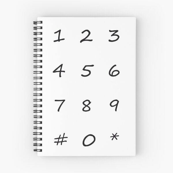 Item preview, Numbers code free handwriting designed and sold by Anma-H.