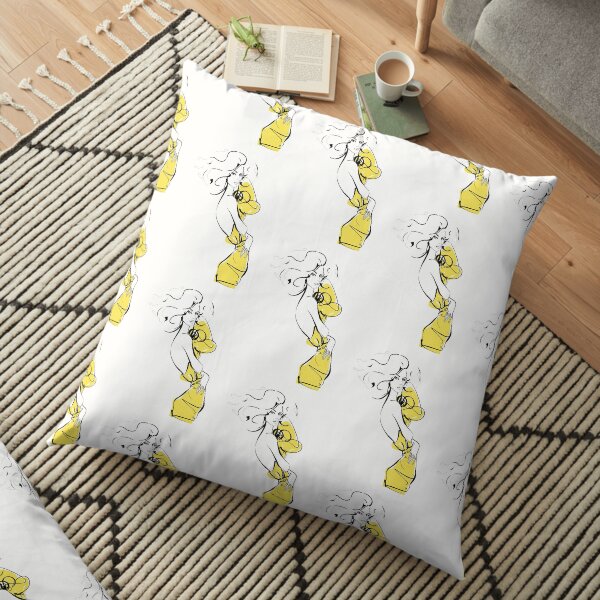 Minimalism N6 yellow Floor Pillow