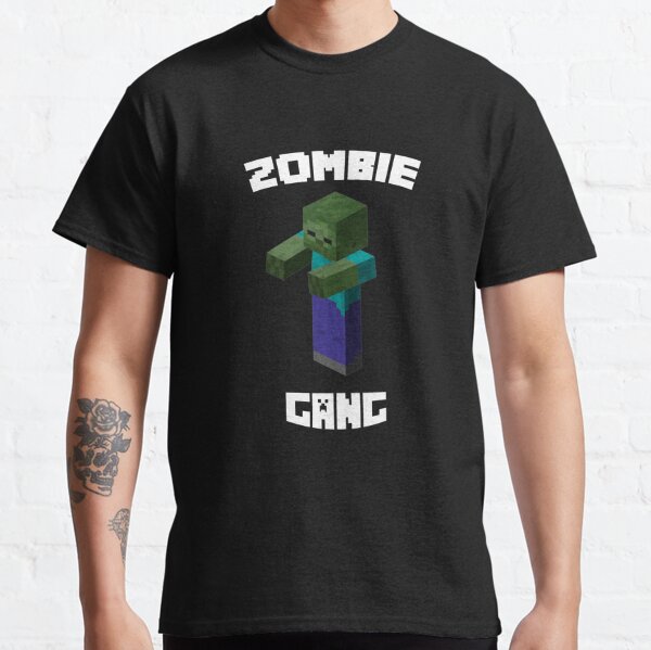 Minecraft Zombie T Shirts Redbubble - ripped zombie shirt roblox