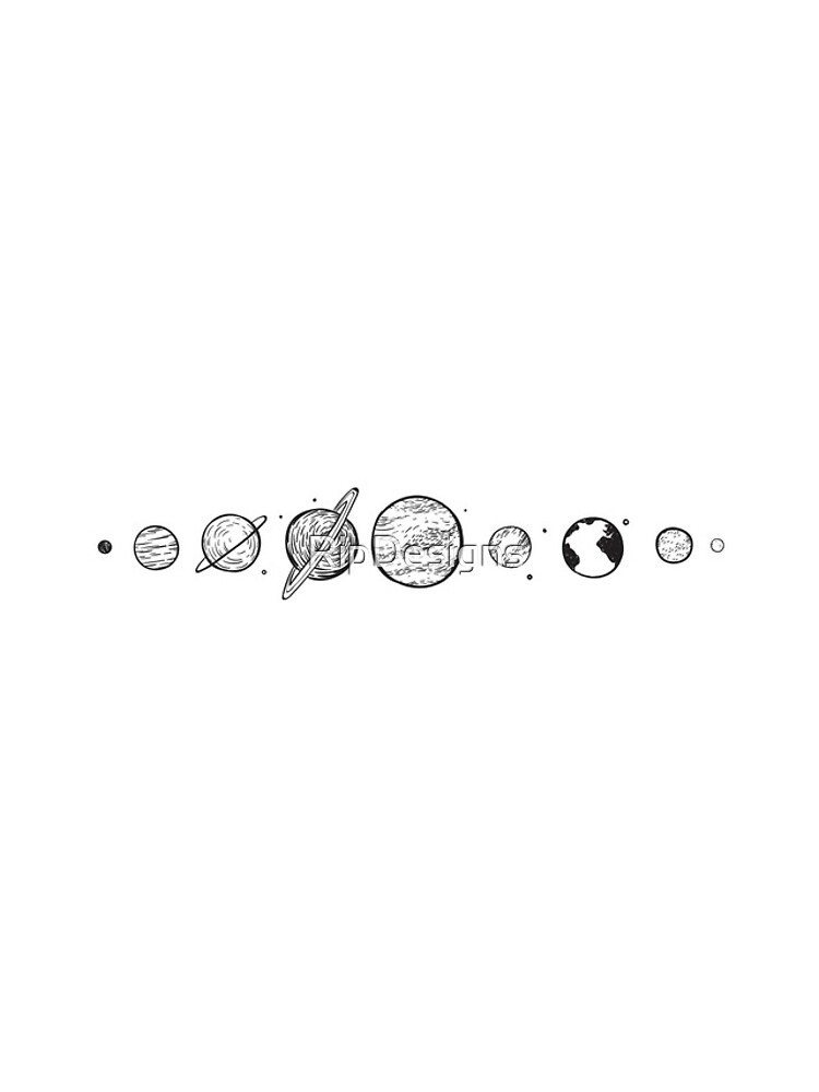 Thumbnail 4 of 4, iPhone Case, Planet and Solar System Stickers designed and sold by RipDesigns.