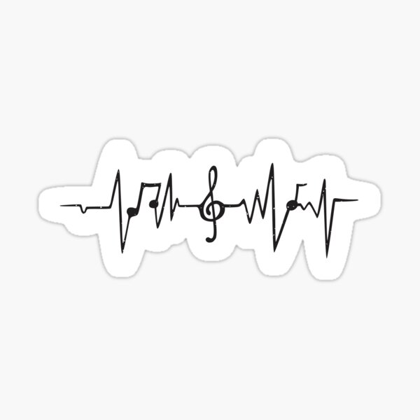 Heartbeat Stickers for Sale