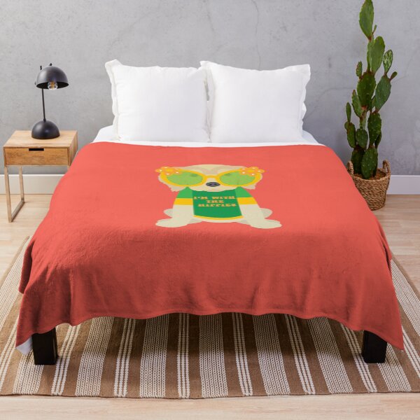 Item preview, Golden Retriever puppy, I''m With The Hippies designed and sold by Pamela  Marie.