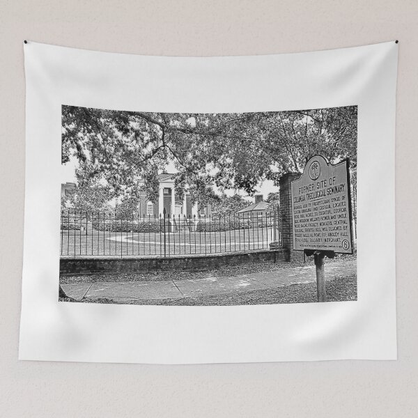 Item preview, Former Site Of Columbia Theological Seminary Black And White designed and sold by LisaWootenPhoto.