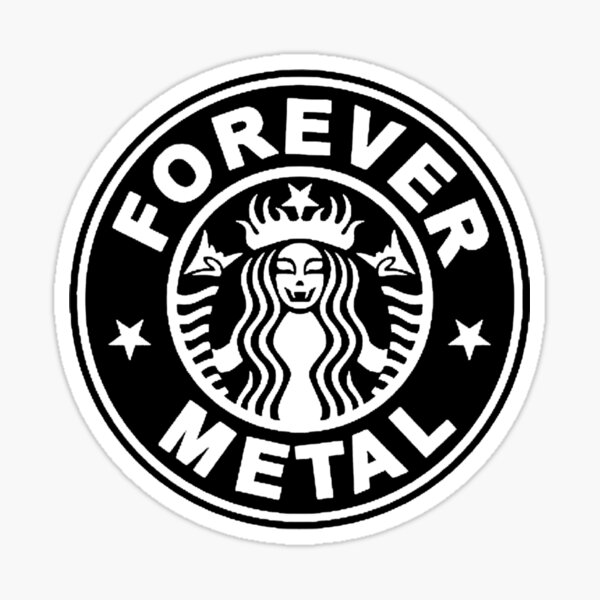 Heavy Forever Metal Sticker