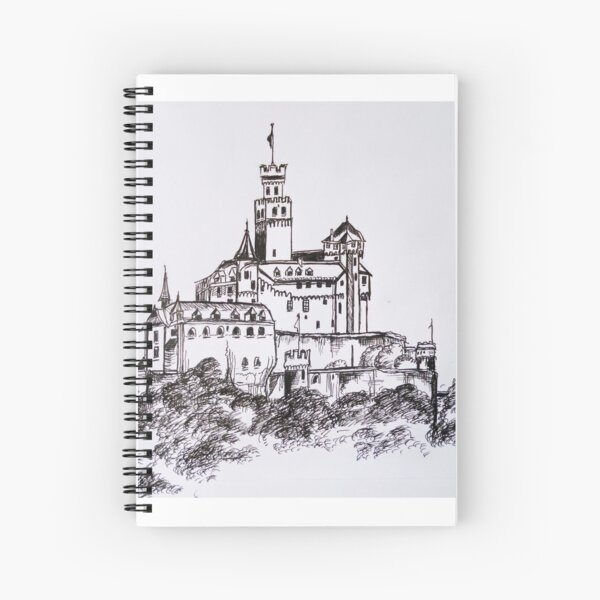 Marksburg Castle Spiral Notebook