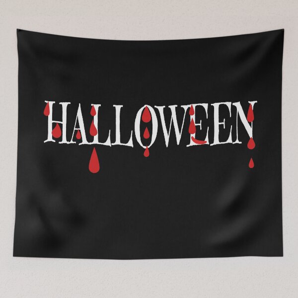 Item preview, scary, gruesome halloween with blood designed and sold by designInk.