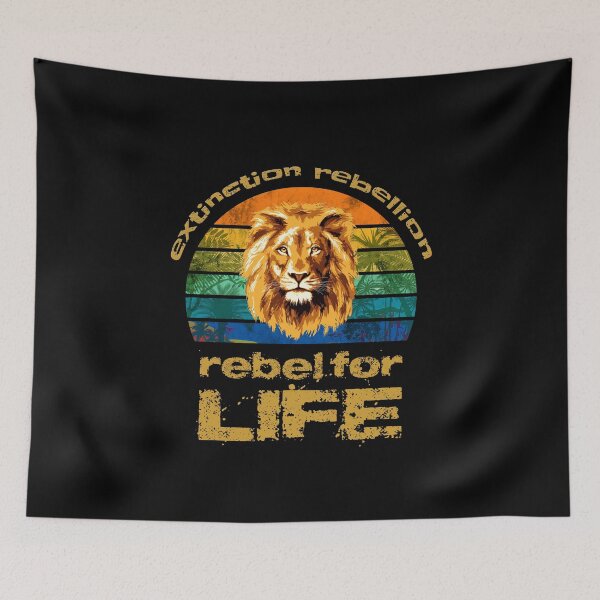 Item preview, Extinction Rebellion International Movement Rebel For Life designed and sold by DavidLeeDesigns.