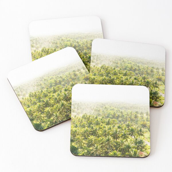 Item preview, Aerial photograph of tropical palm trees designed and sold by StaySaltyArt.