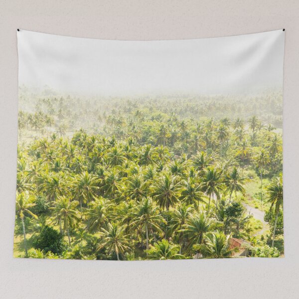 Item preview, Aerial photograph of tropical palm trees designed and sold by StaySaltyArt.