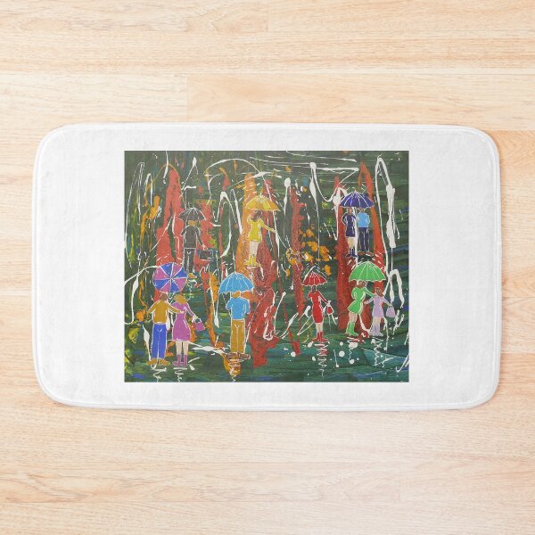 Item preview, A Splash of Colour in the Rain, Umbrella Painting designed and sold by Casimirasart.