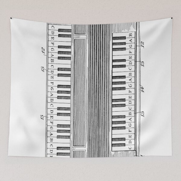 Item preview, Accordion Patent 1917 - Black designed and sold by InkedArtPrints.