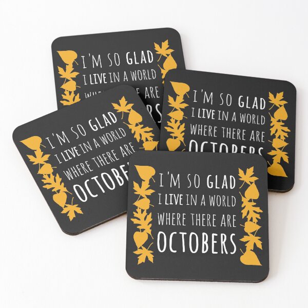 Item preview, Copy of Anne of Green Gables—Octobers, white text designed and sold by shminoa.