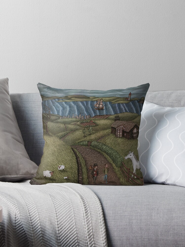 Thumbnail 1 of 4, Pillow, To Ballyclare by Ordovich designed and sold by Ordovich.